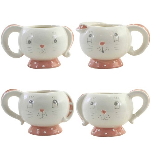 TUCHACA Rabbit Tea pot & Tea cup. Cute Bunny tea set. Ceramic Knit Cup  Single Tea Service Set, with …See more TUCHACA Rabbit Tea pot & Tea cup.  Cute