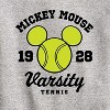 Boys' - Disney - Mickey Varsity Tennis Graphic Long Sleeve Fleece Sweatshirt - 2 of 4