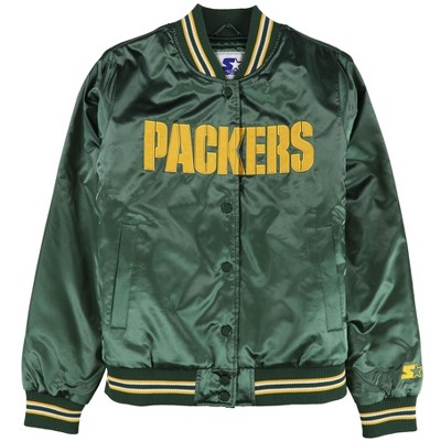 STARTER Womens Green Bay Packers Varsity Jacket