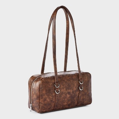 Wild Fable Long Handle Satchel Bag - Wild Fable™ Brown — фото 3