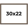 PosterPalooza | Sculpted Silver Picture Frame - UV Acrylic, Backing Board, Hanging Hardware Included - 2 of 4
