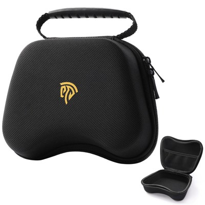 Aukfa Universal Hard EVA Gaming Controller Carrying Case - Compatible with Switch Pro, PS5, Xbox One, EasySMX X10 X15 - Features Mesh Storage Pocket