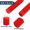 Unique Bargains Bike Handlebar Grips Covers 4.92" Red 1 Pair - 4 of 4