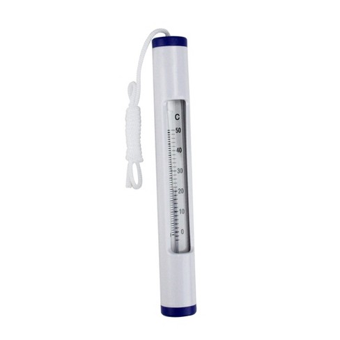 Northlight 6.75 White And Blue Round Swimming Pool Thermometer
