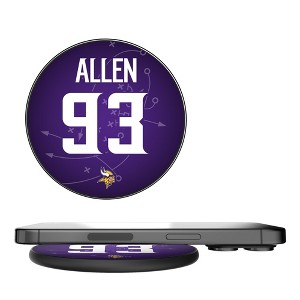 NFL Minnesota Vikings Players Game Tactic 15-Watt Wireless Charger - 1 of 4