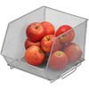 YBM Home Silver Mesh Stacking Bin - 2 of 4