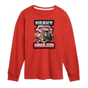 Boys' - Paw Patrol - Heavy Hauler Long Sleeve Graphic T-Shirt - 1 of 4