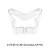 Unique Bargains Cookie Mould Cutter Rabbit Head Shaped Dishwasher Safe Stainless Steel Silver Tone 1Pcs - 3 of 4