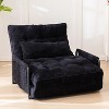 MAXYOYO Adjustable Floor Sofa Couch with Pillow, 5-Position Foldable Lazy Sofa Sleeper Bed with Armrest - 2 of 4
