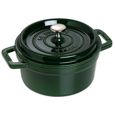 Staub 2.75-Quart Cast Iron Round Cocotte - Matte Black