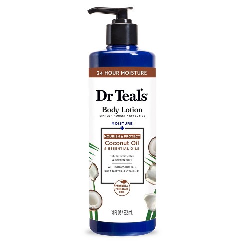 Pessimist Schande Verbetering Dr Teal's Nourishing Coconut Oil Body Lotion - 18 Fl Oz : Target