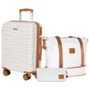 Hykolity Luggage Set 22" Carry On Luggage with Duffel Bags Airline Approved Baggage Expandable Travel Suitcase with TSA Lock 3-Piece - 2 of 4