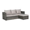 CAVINAS Outdoor Sofa Set, Wicker Rattan Patio Table and Chairs Set, All-Weather Outdoor Patio Conversation Sets for Gardens - 3 of 4