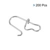 Unique Bargains Stainless Steel Quick Lock Design Connector Fishing Snaps 200 Pcs - 3 of 4