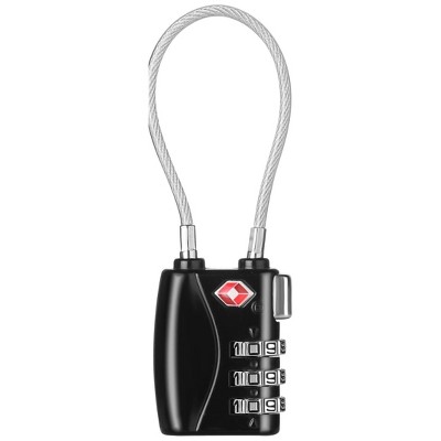 Maison Products TSA Approved Luggage Locks, Digit Cable Lock for Travel Baggage, Suitcase, Gym Lockers