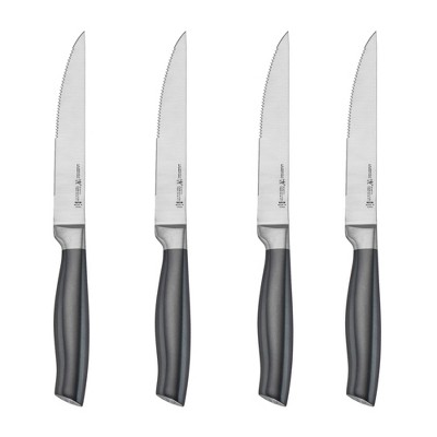 Zwilling 4-pc Stainless Steel Serrated Steak Knife Set : Target