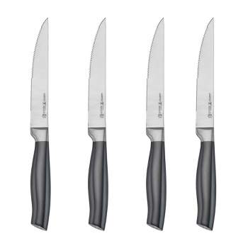 JoyJolt 4-Piece Steak Knife High Carbon Steel Kitchen Knives Set