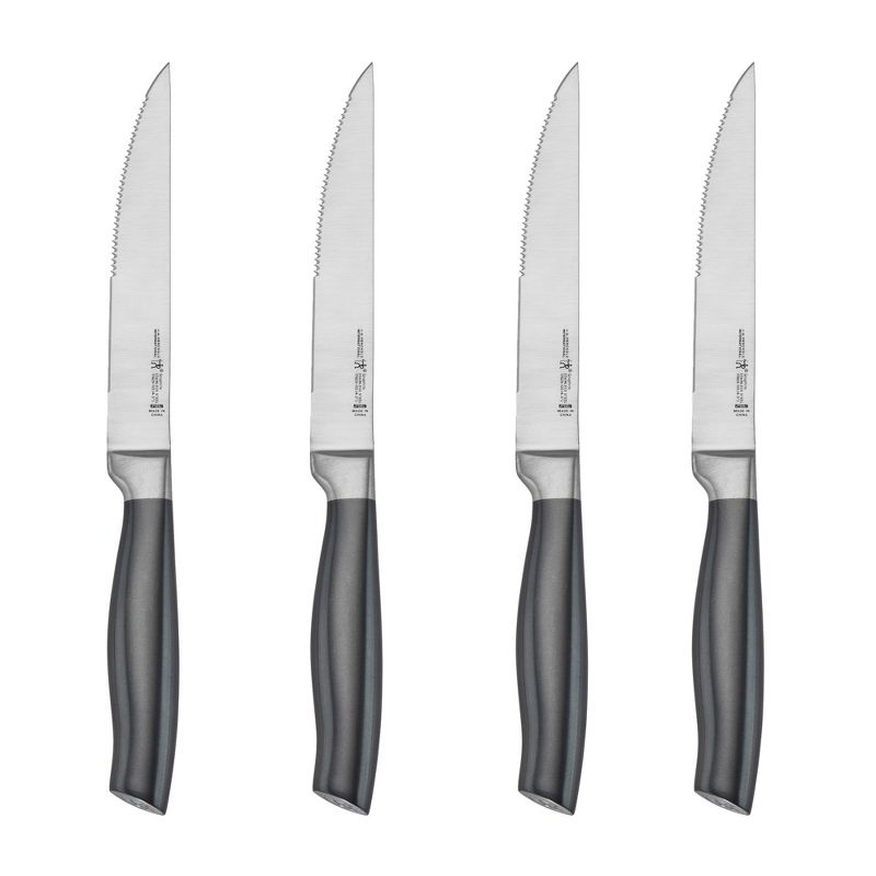 Henckels Graphite 4-pc Steak Knife Set, Stainless Steel, 1 of 4
