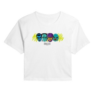 Women's - Universal - Horizontal Chest Cropped Graphic T-Shirt - 1 of 4