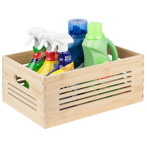 Creative Scents Natural Bamboo Storage Bin - 1 of 4