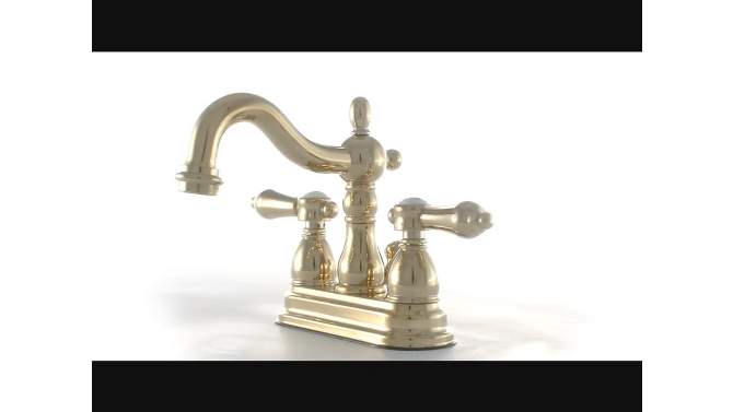 Heritage Bathroom Faucet - Kingston Brass, 2 of 6, play video