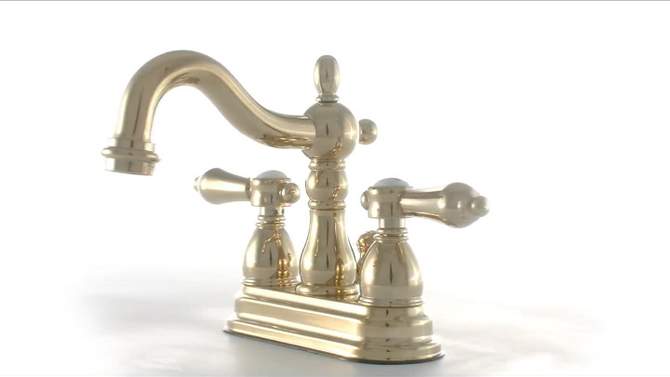 Heritage Bathroom Faucet - Kingston Brass, 2 of 7, play video