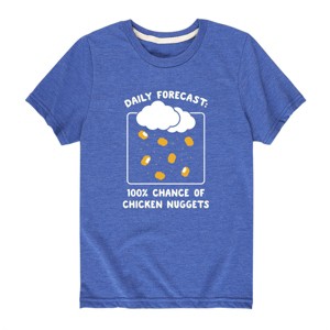 Boys' - Instant Message - Weather Chicken Nuggets Short Sleeve Graphic T-Shirt - 1 of 4