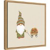 Amanti Art Harvest Gnomes II Neutral by Jenaya Jackson Canvas Wall Art Print Framed 16 x 16-in. - 3 of 4