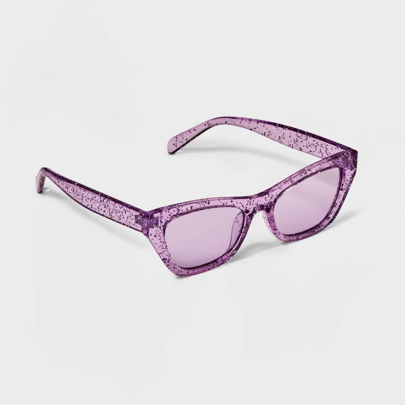 Girls&#39; Cateye Sunglasses - art class&#8482; Purple, 2 of 3