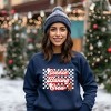Simply Sage Market Women's Graphic Sweatshirt  Cookie Baking Crew Checkered - 2 of 4