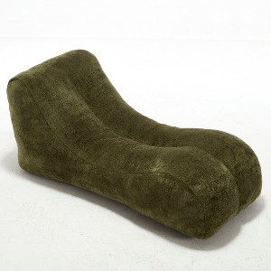 Ridstar High-Quality Foam-Filled Single Sofa with Backrest for Living Room-Olive Green - 1 of 4