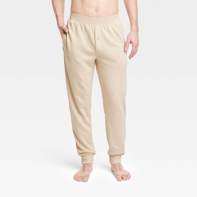 Men's Knit Jogger Pajama Pants - Goodfellow & Co™ Tan Xxl : Target