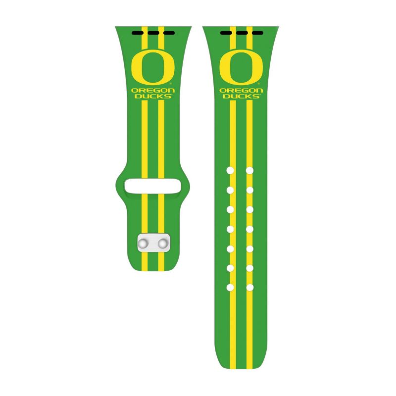 NCAA Oregon Ducks Wordmark HD Apple Watch Band, 2 of 4