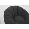 CAVINAS Teddy Fabric Bean Bag Chair,Giant Lazy Sofa Chair with Armrest and Memory Foam,Modern Lounge Chair for Living Room - 4 of 4