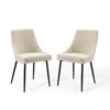 Modway Viscount Upholstered Fabric Dining Chairs - Set of 2 - 2 of 4