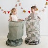 3 Sprouts Kids Recycled Fabric Play Tunnel - Green - 2 of 4