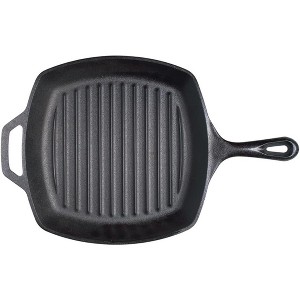 Attop Cast Iron Grill Pan, Square, 10.5 Inch - 1 of 4