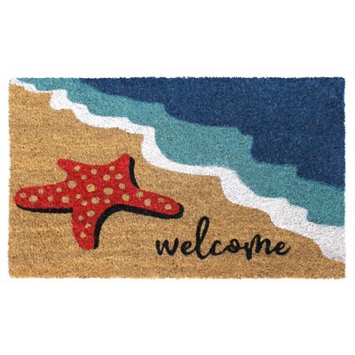 Tufted Starfish Welcome Doormat - Raj
