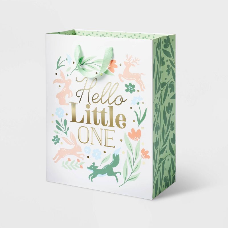 &#39;Baby Hello Little One Woodlandsy&#39; Large Cub Bag - Spritz&#8482;, 1 of 4