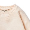 Girl Kid's Organic French Terry Sweatshirt - wilson + frenchy - 3 of 3