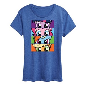 Women's - My Little Pony - Stacked Faces Short Sleeve Graphic T-Shirt - 1 of 4