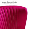 Velvet Nicolas Loveseat Chair Contemporary  2-Seater Sofa for Living Room and Bedroom Tufted Back Loveseat  | Karat Home - 3 of 4
