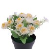 Unique Bargains Artificial Plants Chrysanthemum Plastic 4.33"x4.33"x7.87" 1 Pcs - 4 of 4