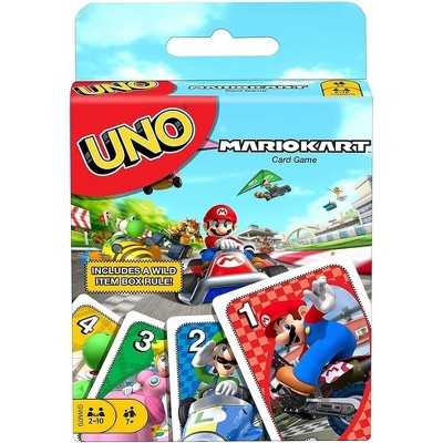 Mattel Uno Card Game - Nintendo Mario Kart : Target