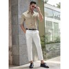 COOFANDY Men's Casual Button Down Shirt No Tuck Dress Shirt Long Sleeve Oxford Shirts - 4 of 4