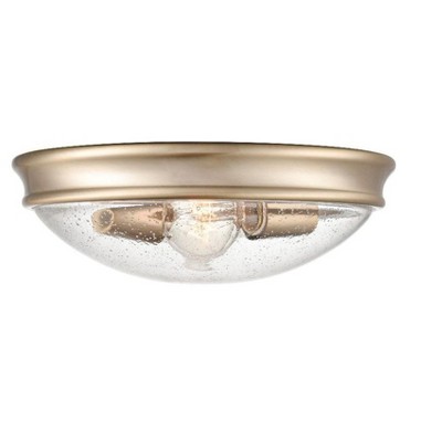 Millennium Lighting 2 - Light Flush Mount in  Modern Gold