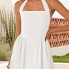 LEVEN SIXTEEN Off Shoulder High Waist Summer Dress - 3 of 3