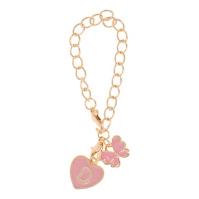 Unique Bargains Butterfly Heart Cup Chain Charm Water Cup Pendant 1 Pc