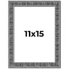 PosterPalooza | Distressed Black Picture Frame - UV Acrylic, Foam Board Backing, Hanging Hardware - 2 of 4
