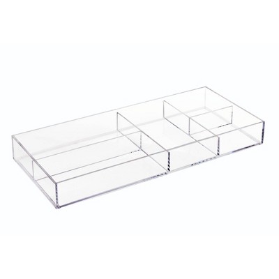 InterDesign Clarity Divided Tray